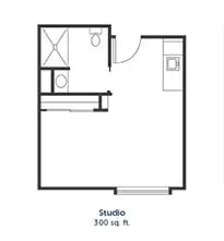 Victoria Place Senior Living Studio